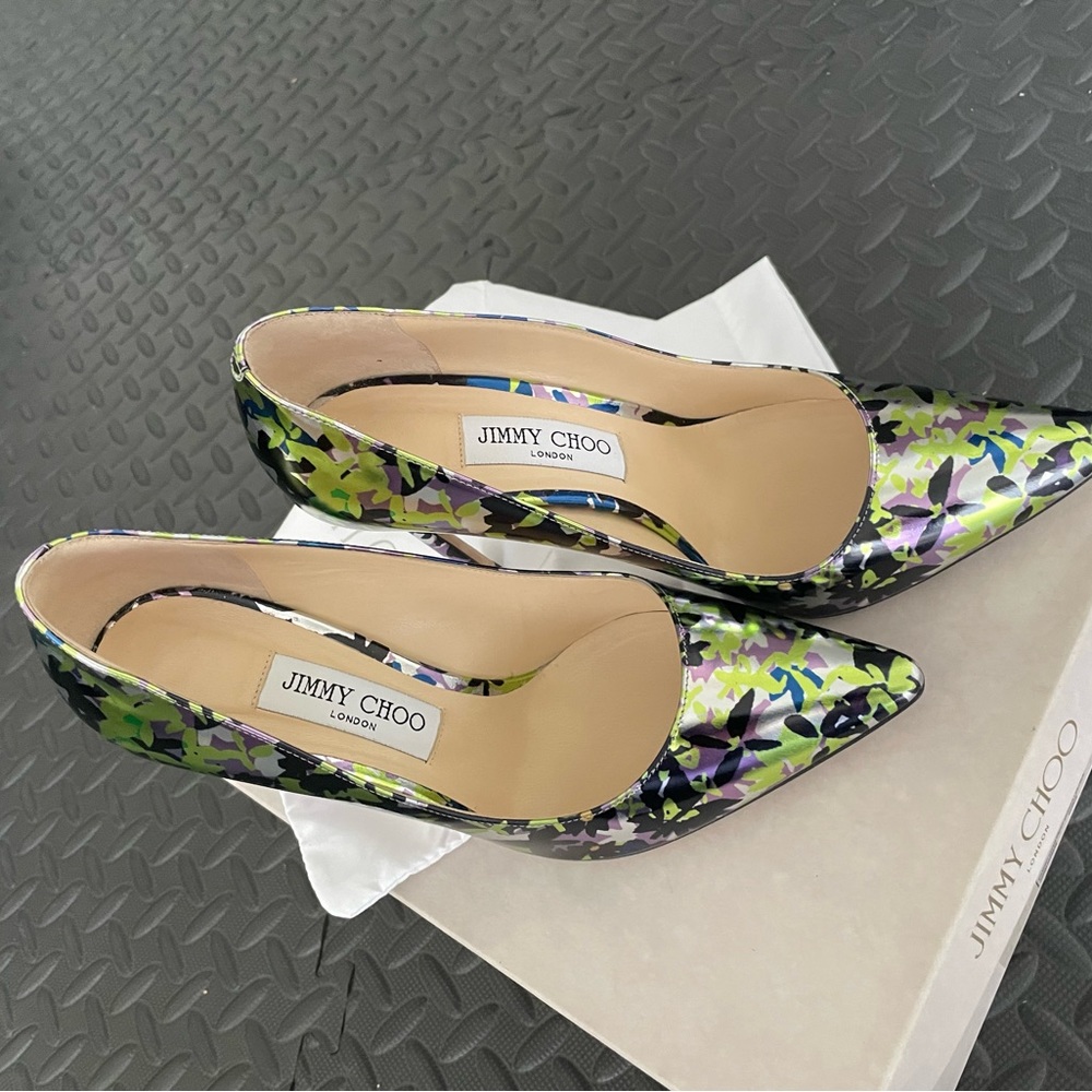 Jimmy Choo Romy 100 Pumps - Picture 2 of 7